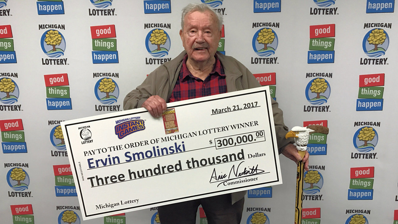 Michigan man wins 300K playing birthday gift lottery scratchoff